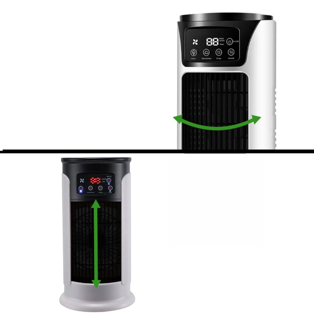 Compact Quiet Desk Fan Cooler