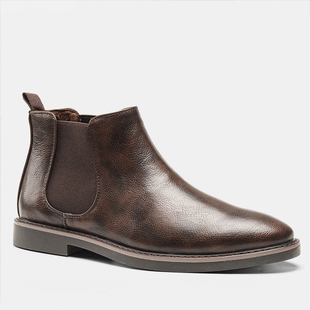 Men's Genuine Leather Ankle Boots