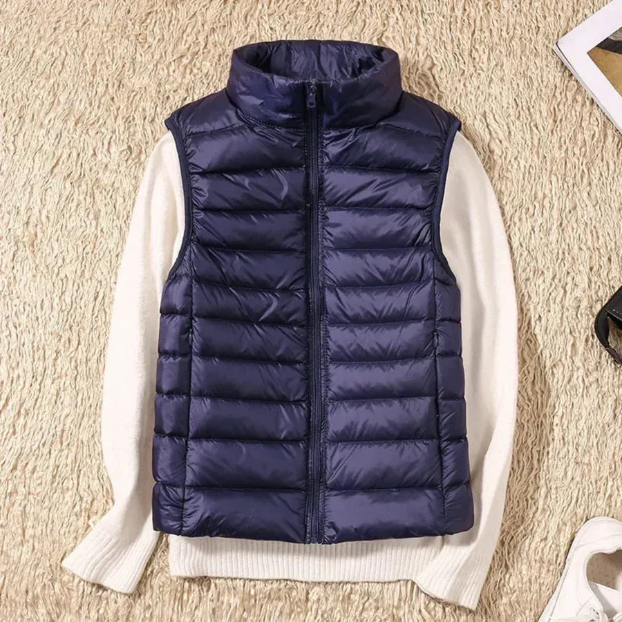 Waterproof Ladies Gilet with Zip Fastening