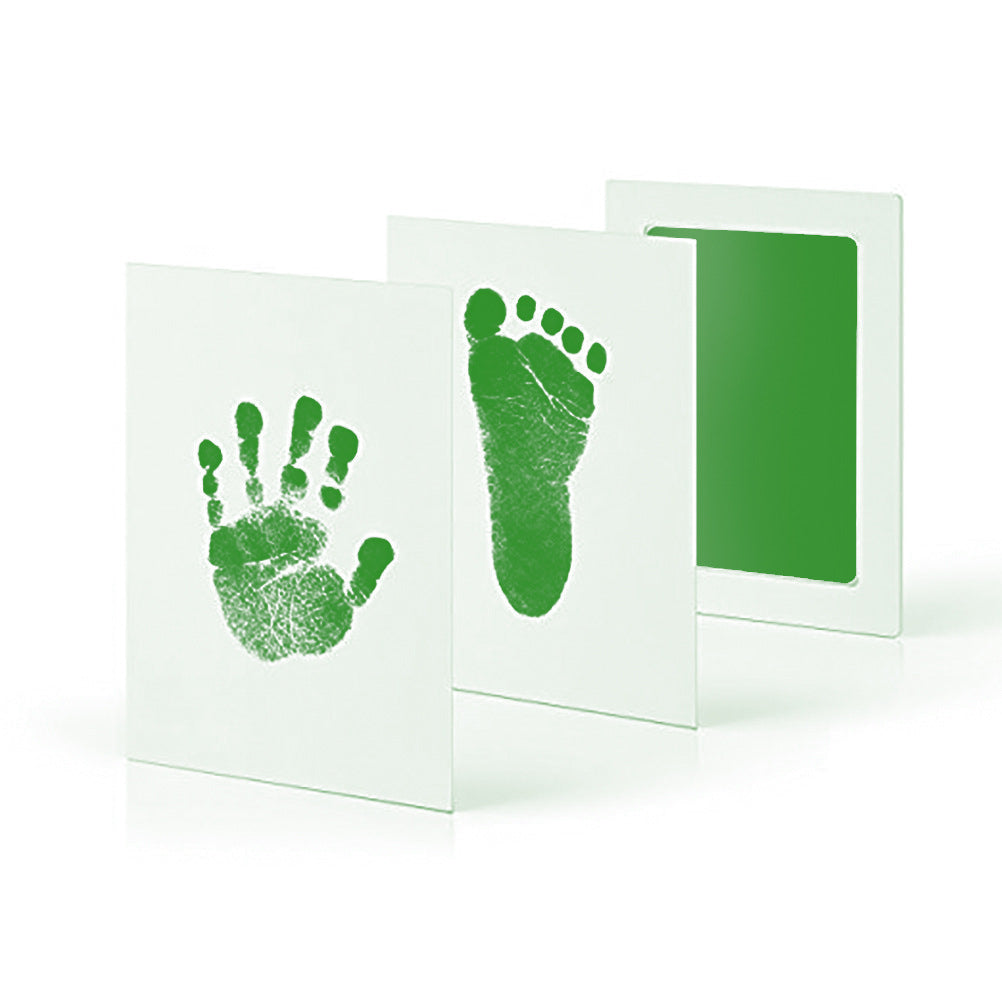 Personal Baby Handprint Kit - MiniMemento-Green-Nora Luxe
