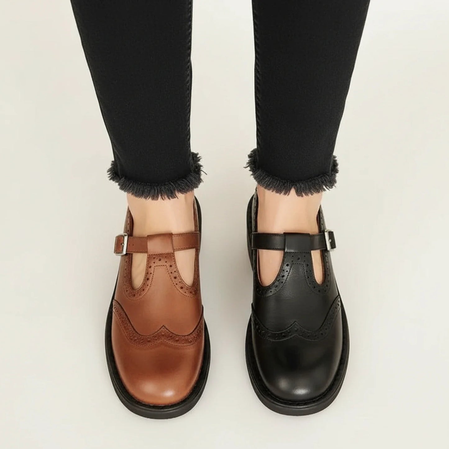 Timeless Mary Jane Buckle Flat Shoes for Women