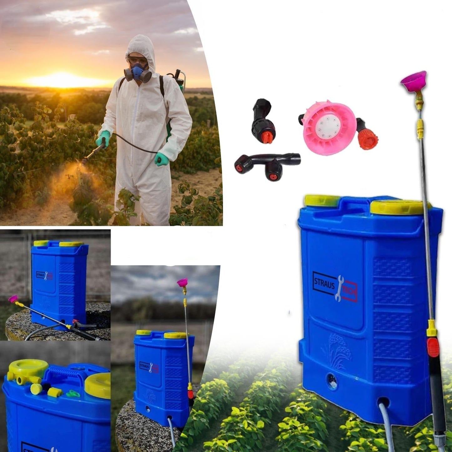 Compact Rechargeable Garden Sprayer – JetGrow - Pexav