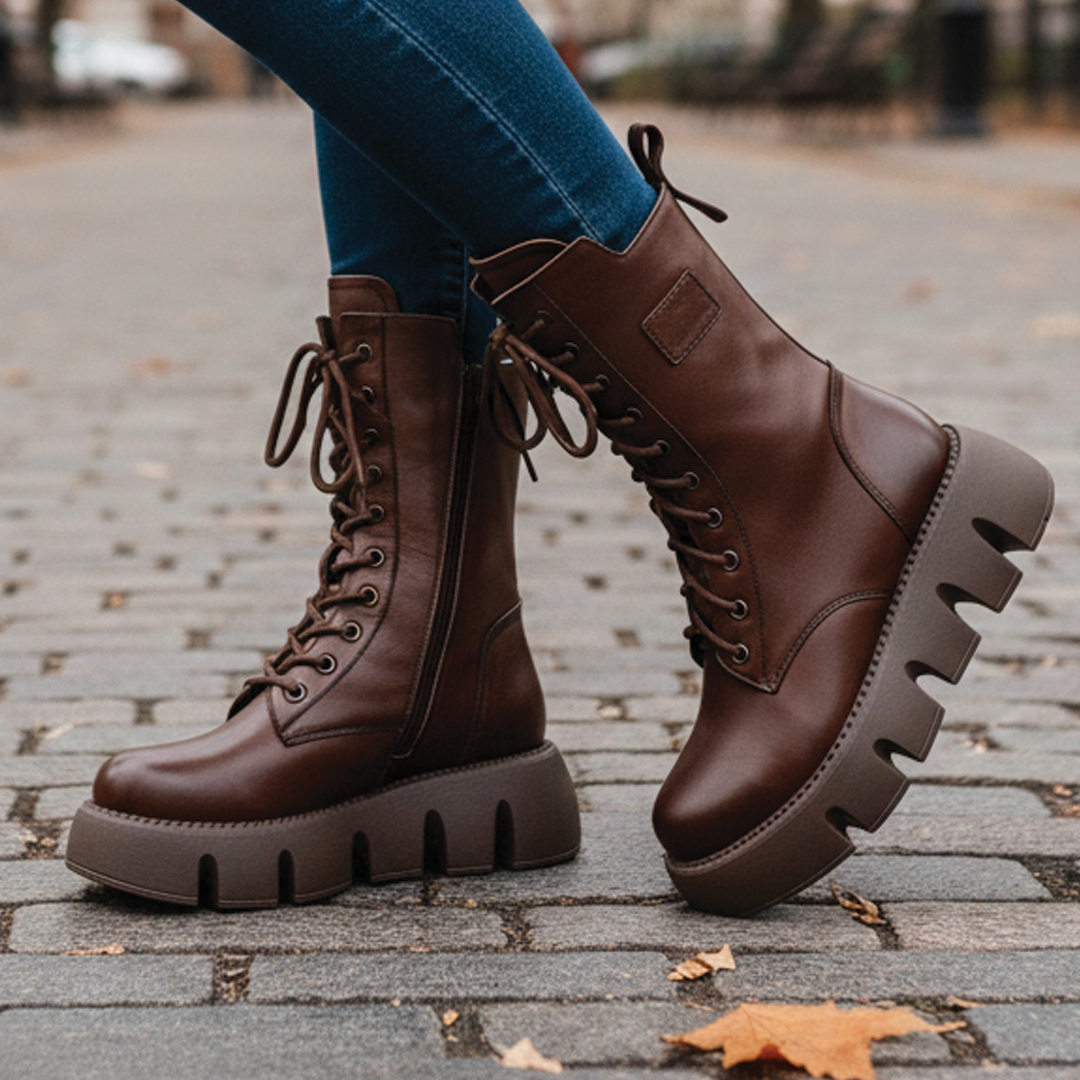 Block Heel Ankle Boots