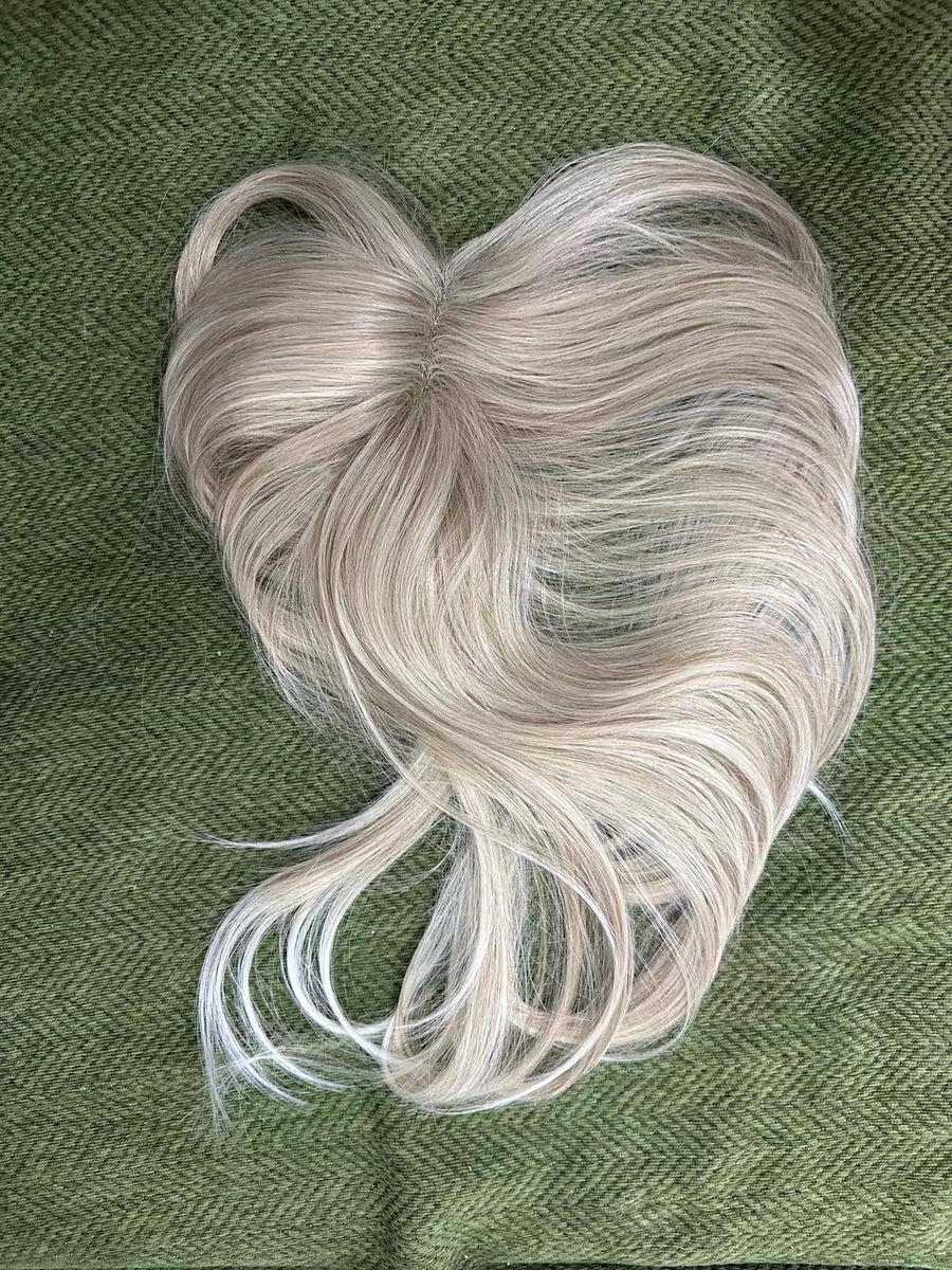 Quick Clip-in Hair Extensions for Short Hair – Zuri-Silver-Nora Luxe