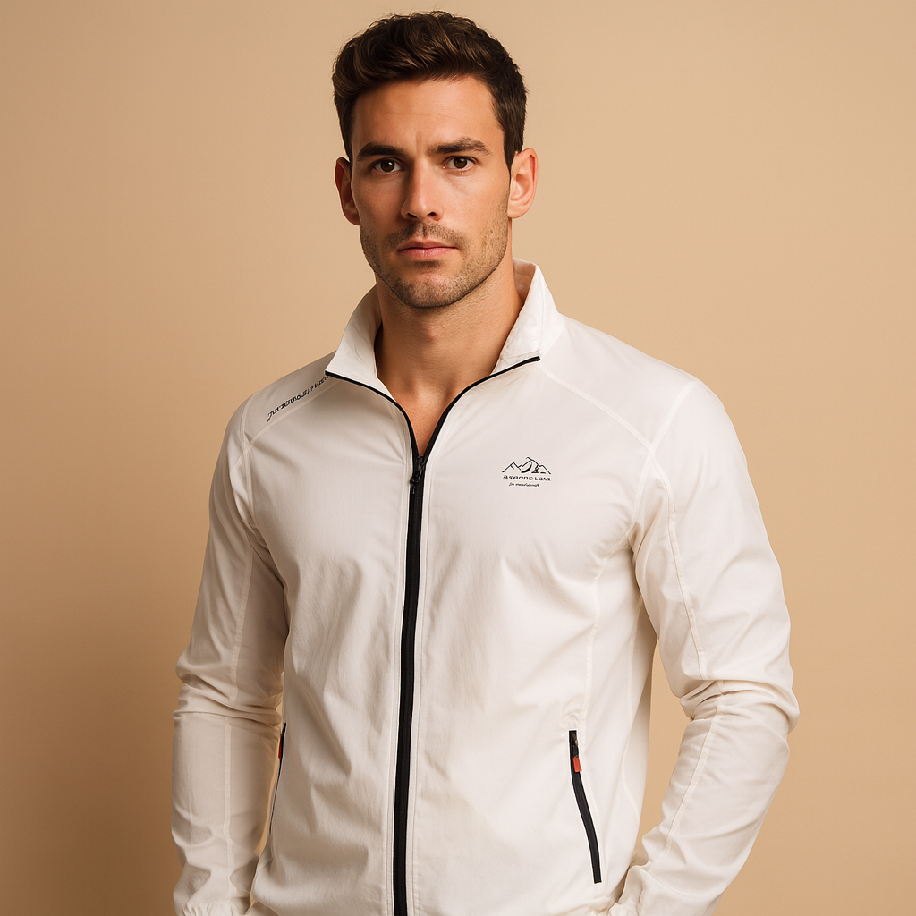 Men’s quilted summer jacket with a lightweight design and modern casual style, ideal for spring and summer everyday wear.