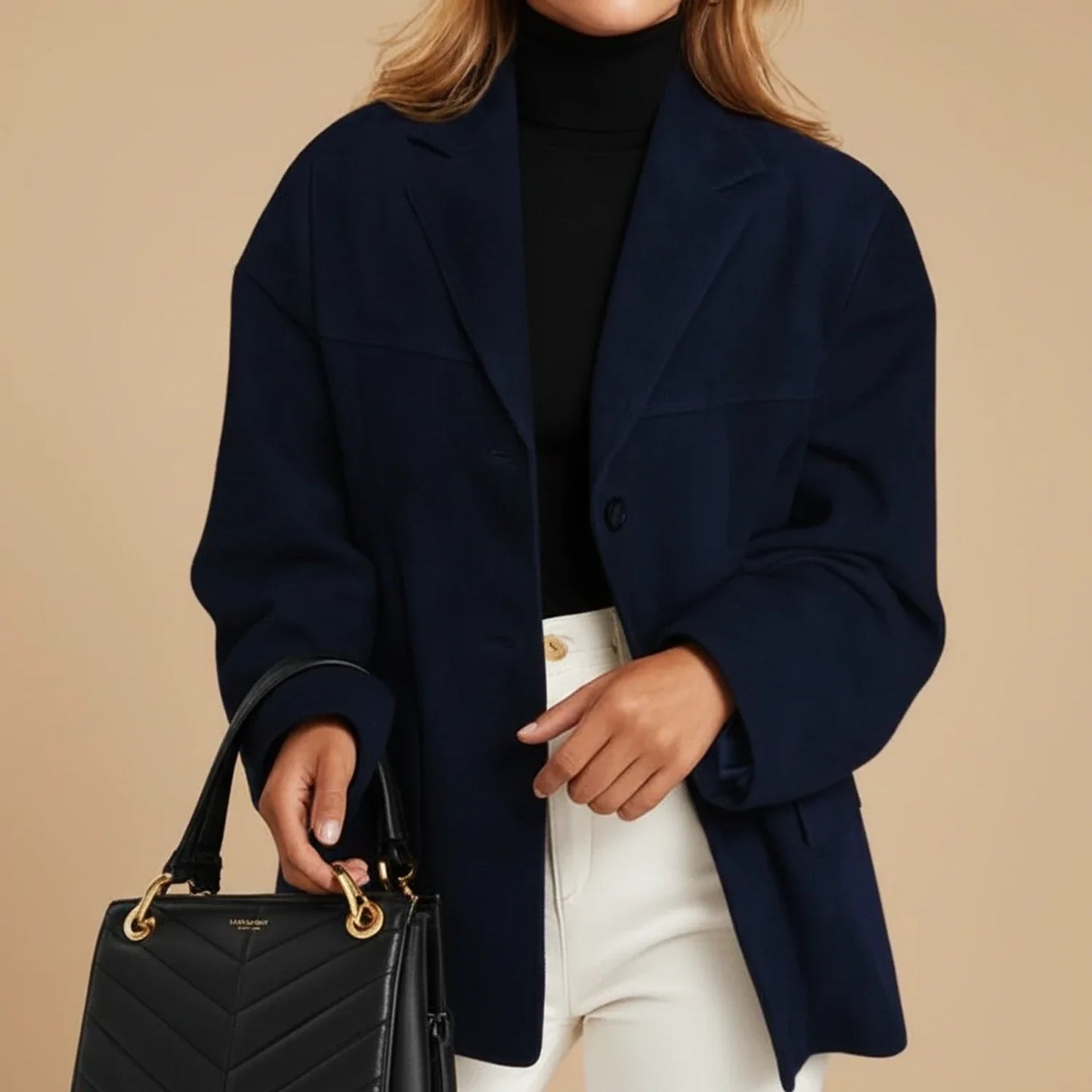 Comfortable Loose Fit Ladies Blazer Coat