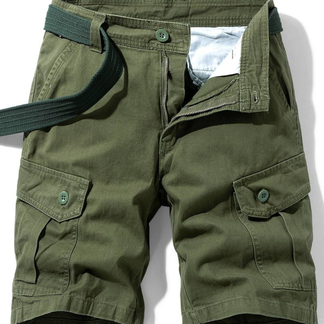 Reliable Men's Cargo Shorts with Multiple Pockets