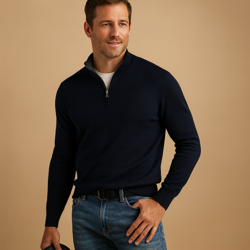 Casual Men's Zip Up Vest
