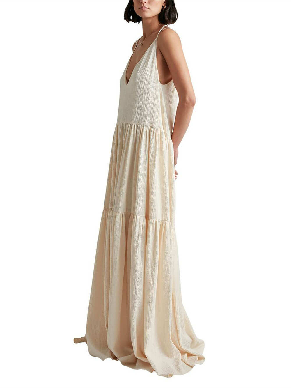 Stylish maxi dress with a flowy cut – Liana-S-Nora Luxe