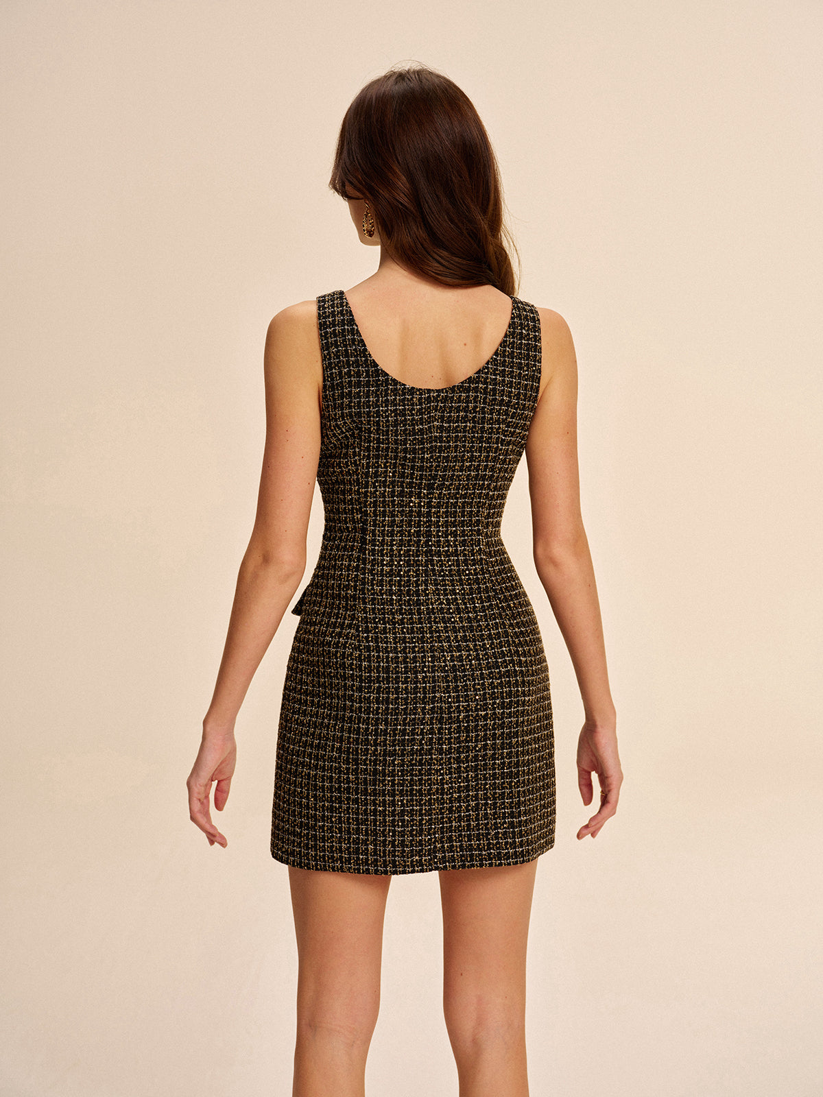 Classic Collarless Summer Dress