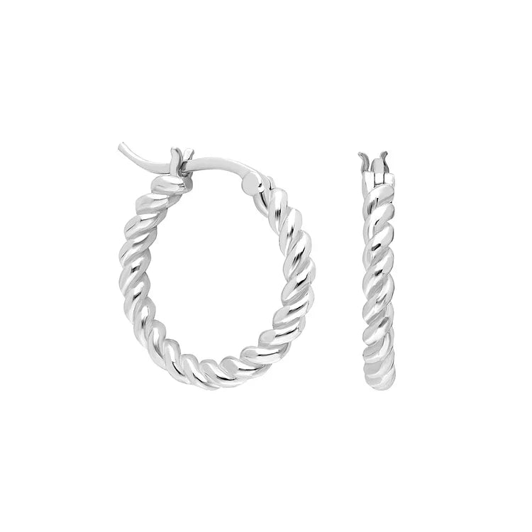 Unique Sterling Silver Drop Earrings - Pexav