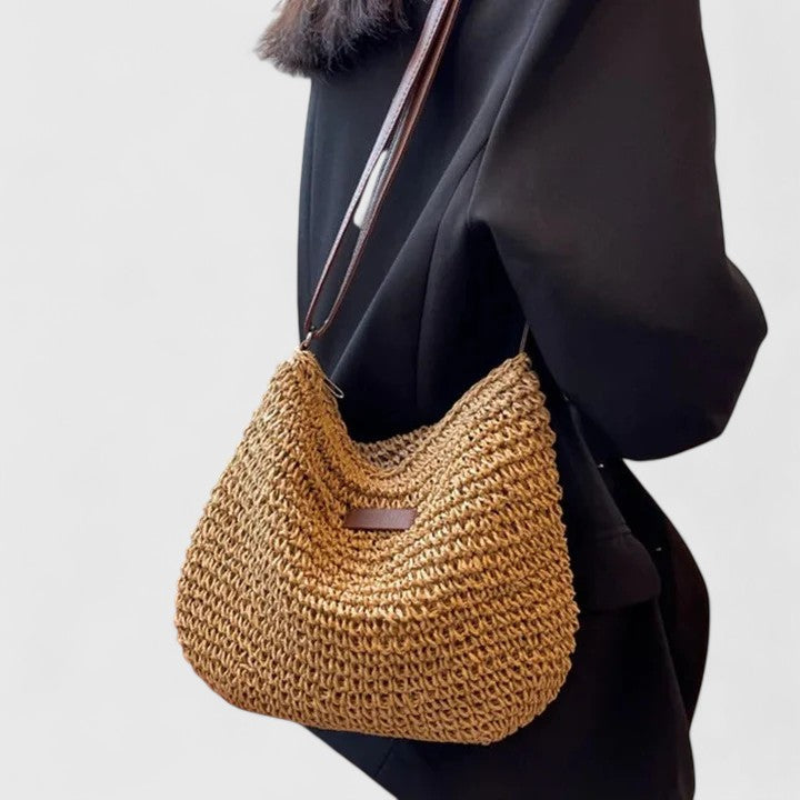 Simple Canvas Shoulder Bag for Daily Use