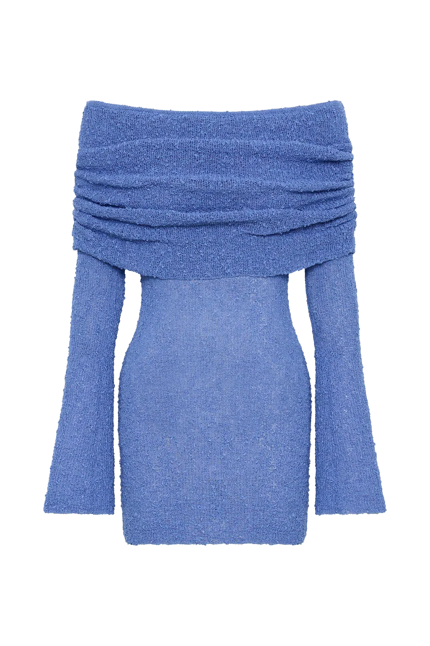 Image of Veronica | Women's Fitted Off-Shoulder Mini Dress
