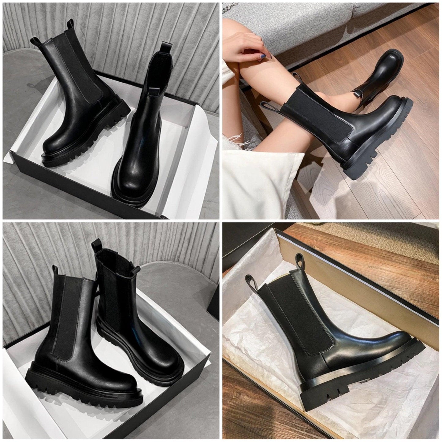Timeless Leather Ankle Boots