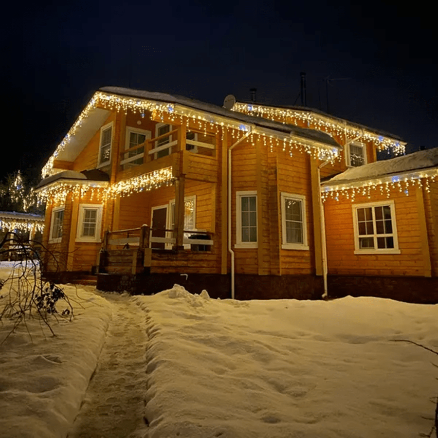 Solar Powered Outdoor String Lights