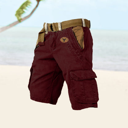 Durable Men's Outdoor Cargo Shorts