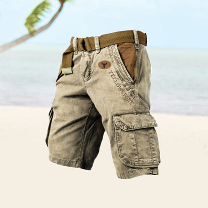 Durable Men's Outdoor Cargo Shorts