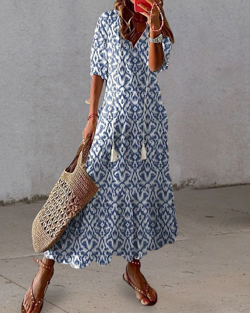 Floral Flowy Sundress for Women