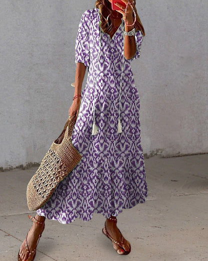 Floral Flowy Sundress for Women