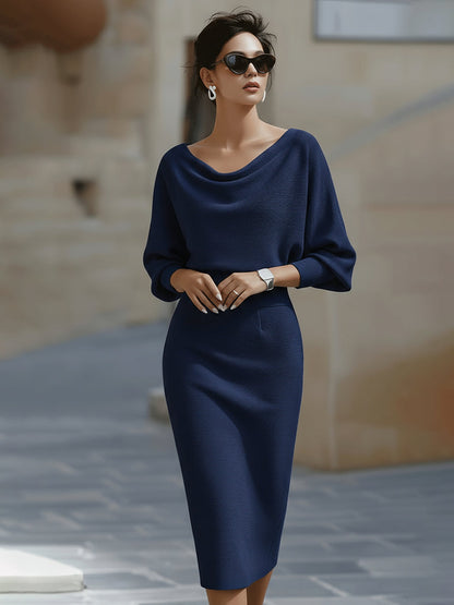 Elegant Knee Length Party Dress