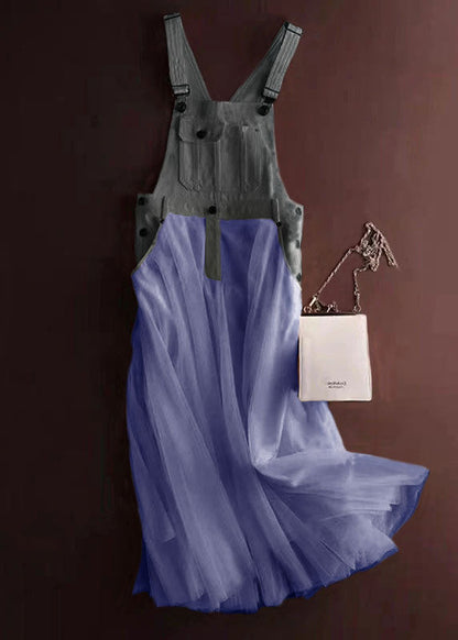 Comfortable Denim A-Line Dress for Women