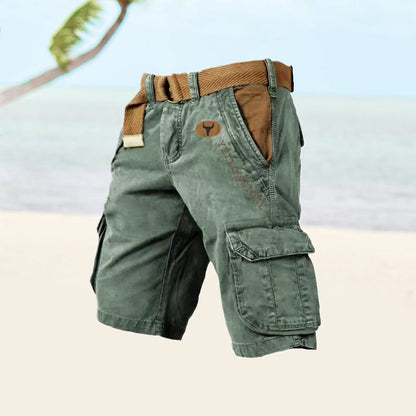 Durable Men's Outdoor Cargo Shorts