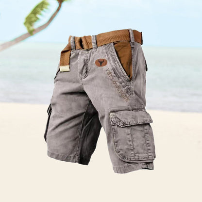 Durable Men's Outdoor Cargo Shorts