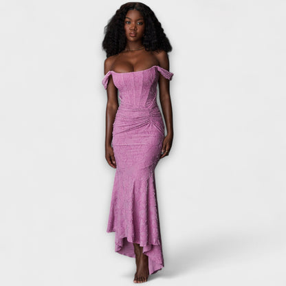 Elegant Corset Formal Evening Dress