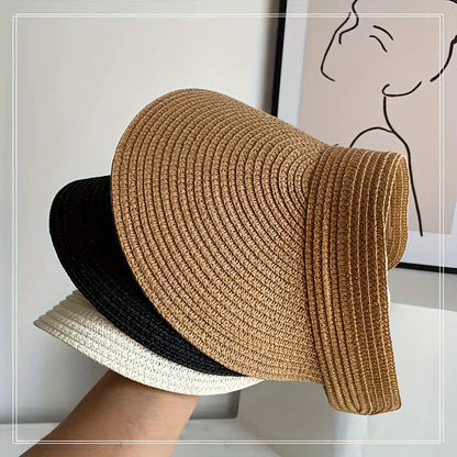 Portable Large Brim Sun Hat - Olytrend