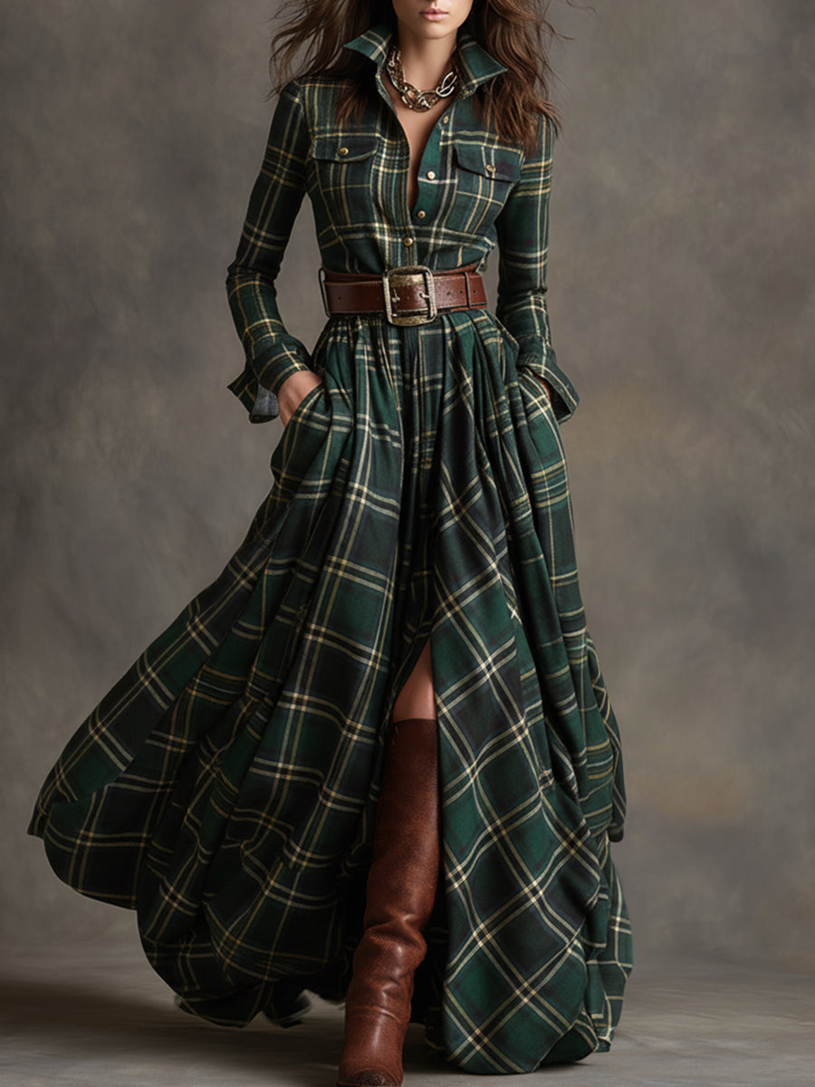 Timeless Collar Shirt Dress