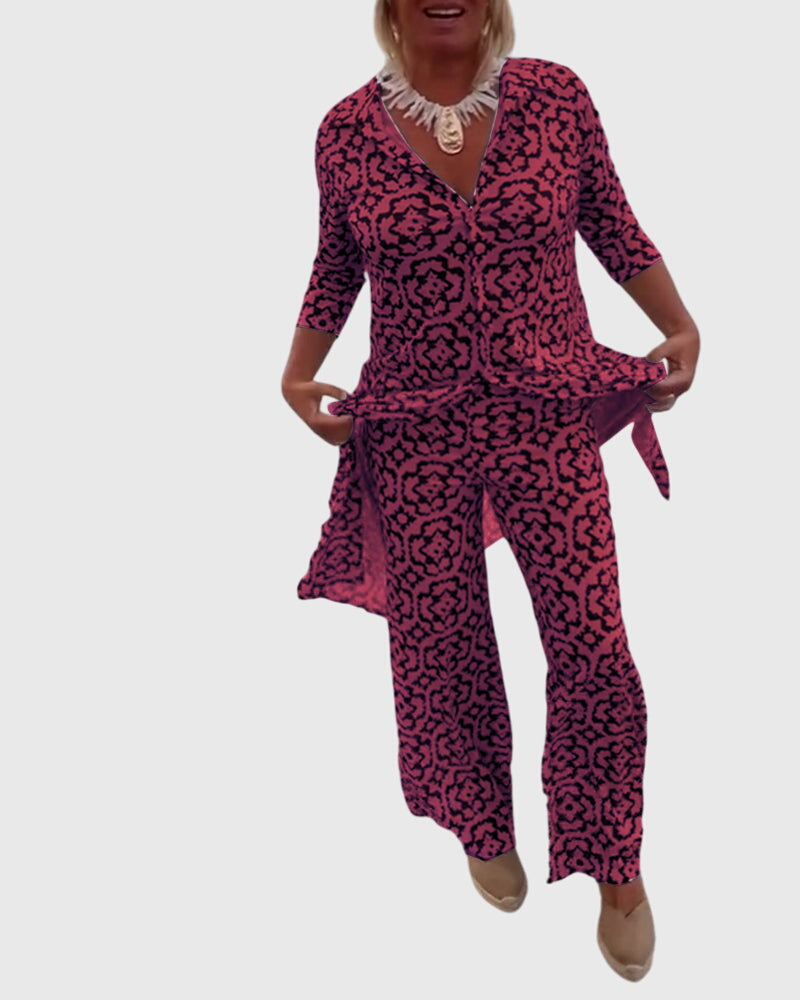 Classic Lace Women's 2 Piece Outfit
