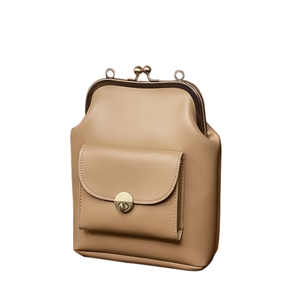 Elegant Faux Leather Tote Handbag