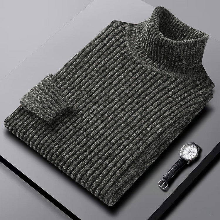 Warm Crew Neck Thick Knit Winter Sweater