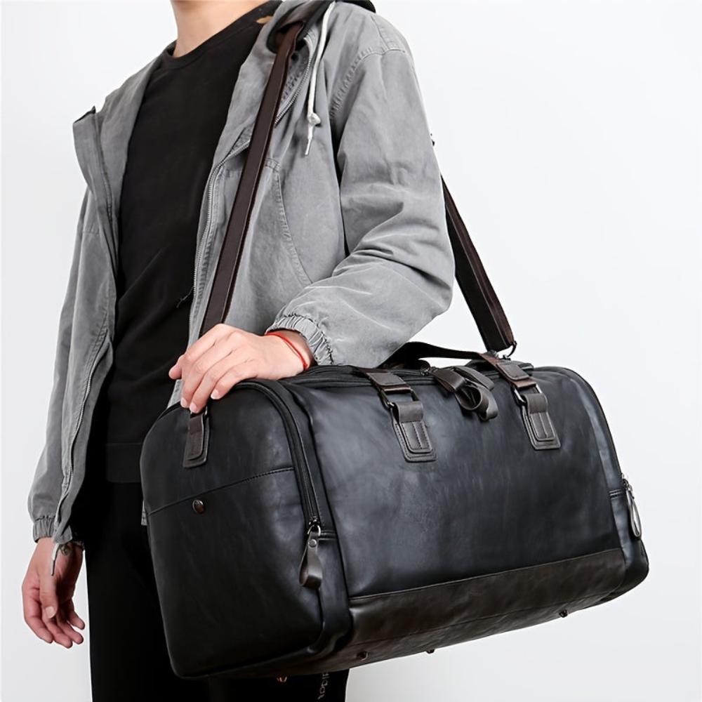 Elegant Synthetic Travel Bag