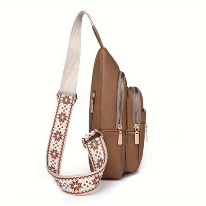 Eco Friendly Faux Leather Sling Purse Bag