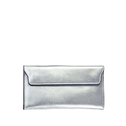 Classic Brown Leather Fold Wallet