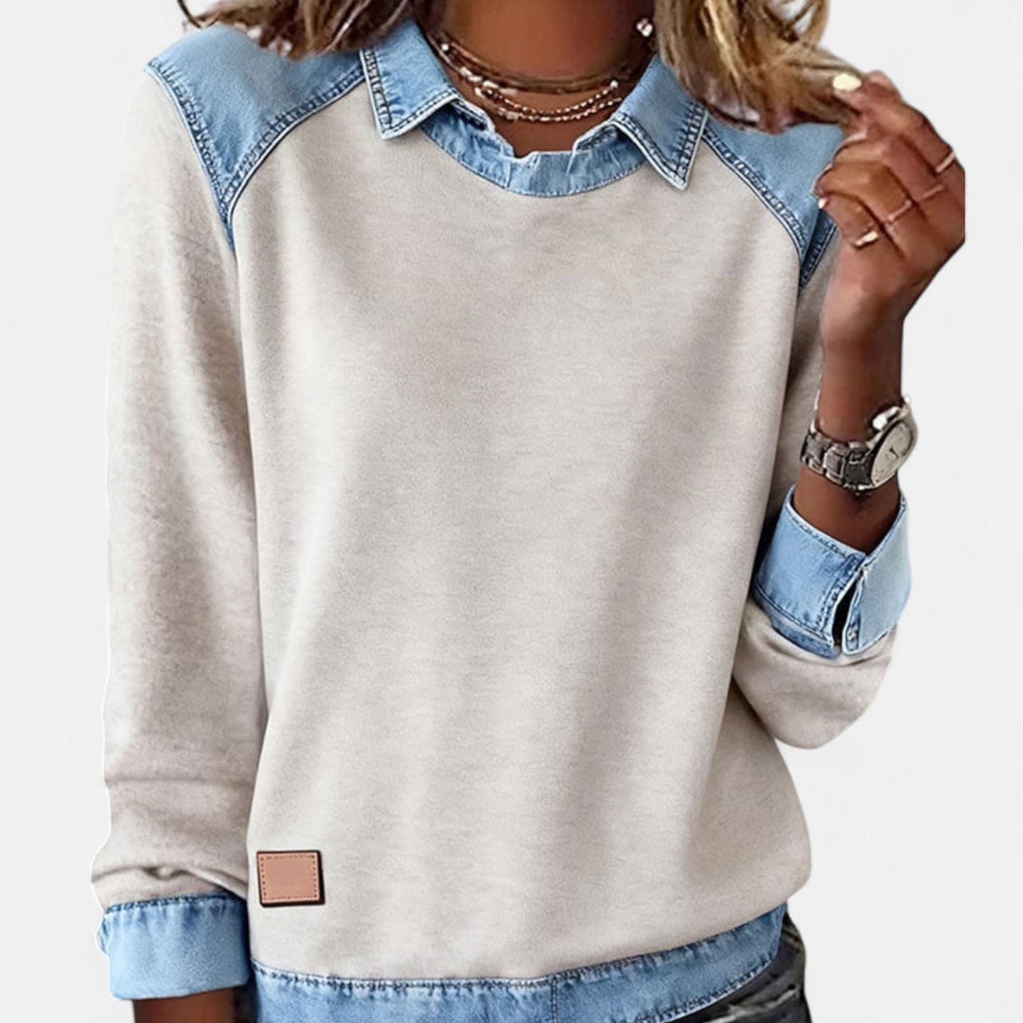 Fashionable Women's Long Sleeve Jumper - Olytrend
