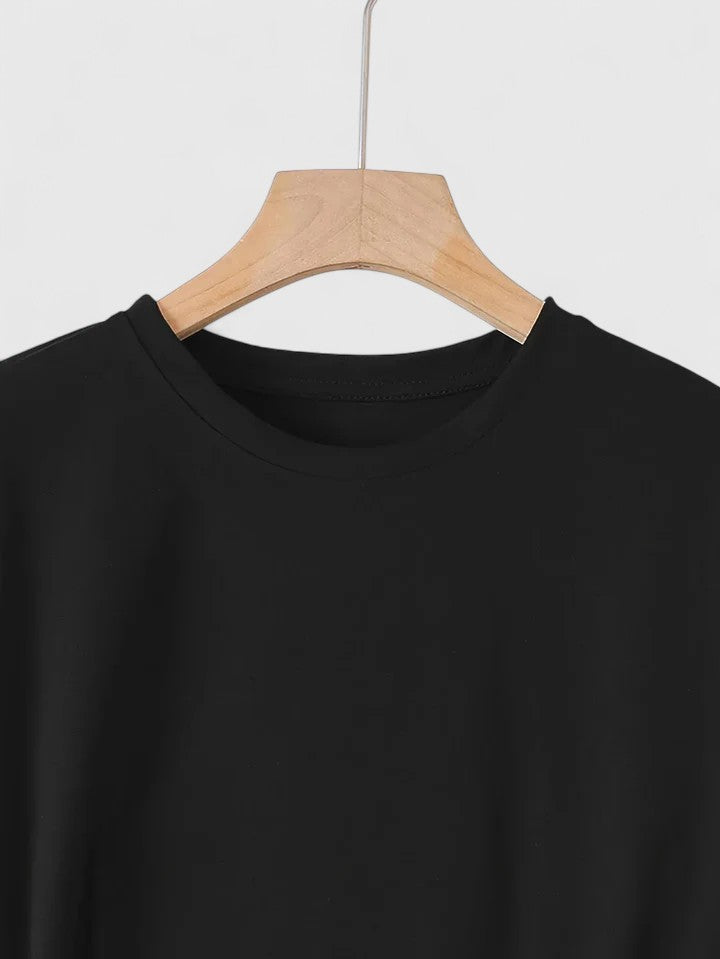 Soft Casual Short Sleeve Tee Shirt