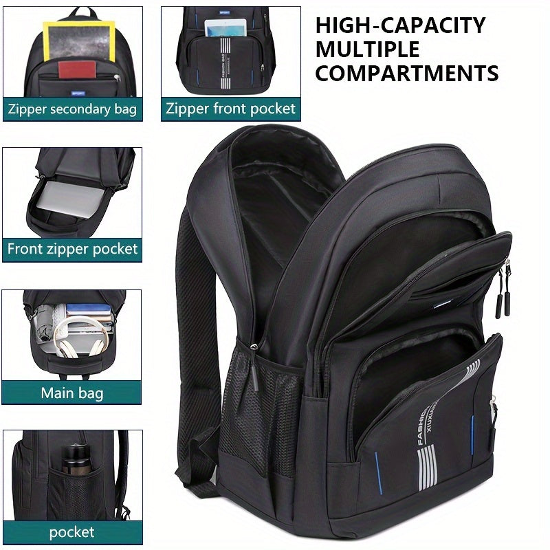 Tough Genuine Leather Mens Backpack