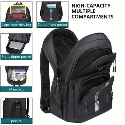 Tough Genuine Leather Mens Backpack