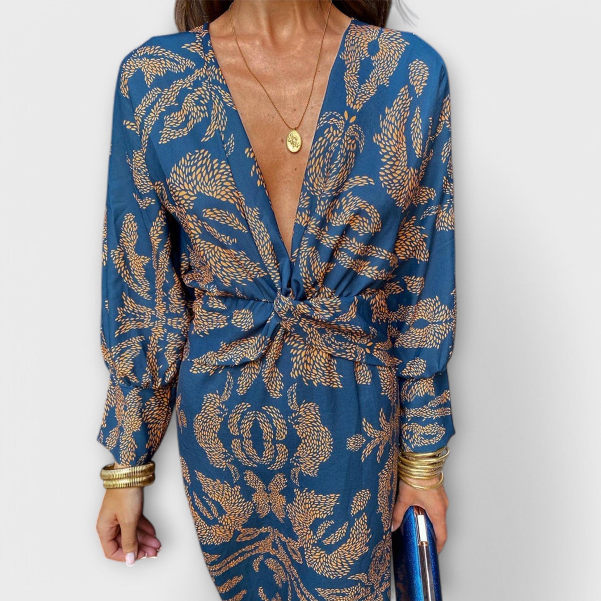 Elegant Long Sleeve Dress for All Events - Nocini