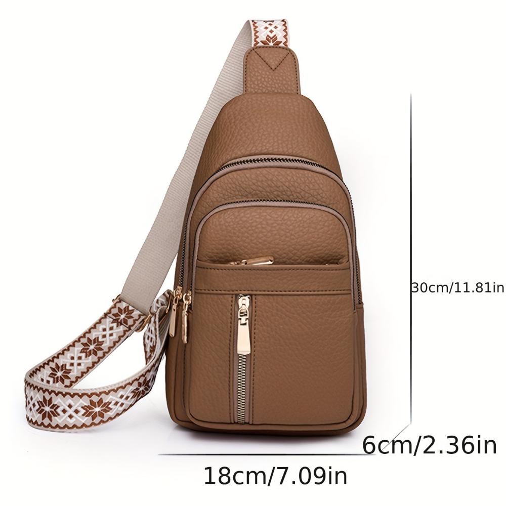 Eco Friendly Faux Leather Sling Purse Bag