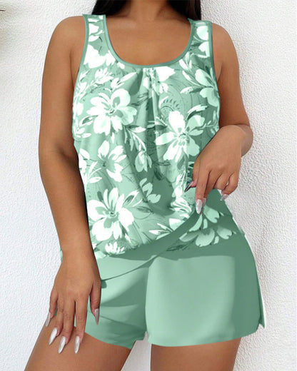 Women's Classic Halter Tankini Swimsuit