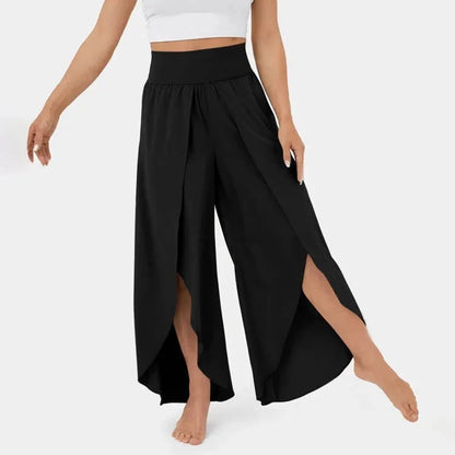 Comfortable High Waisted Wide Leg Yoga Pants