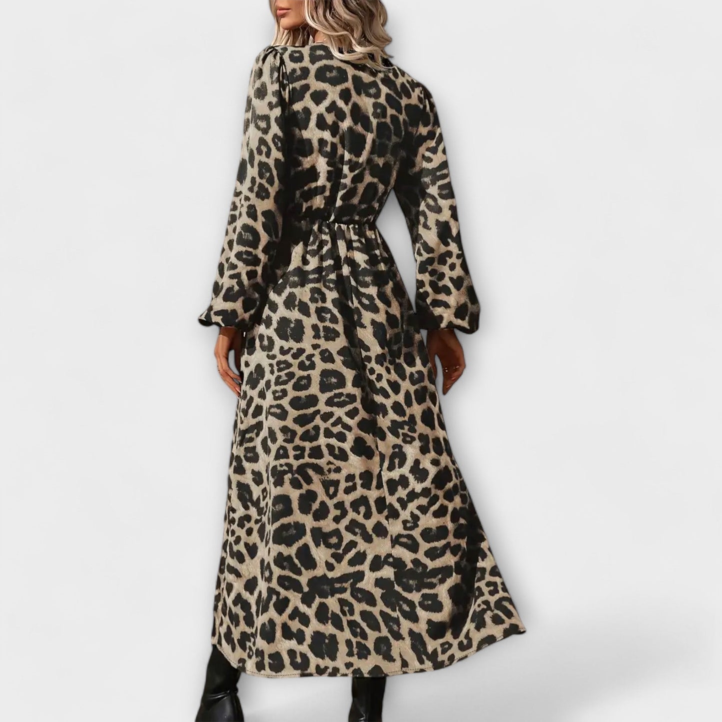 Stylish Animal Print Day to Night Dress
