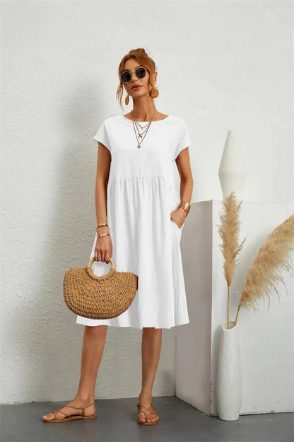 Comfy Side Pocket Sundress