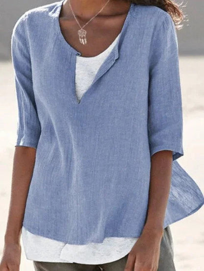 Relaxed Fit Everyday Women's Blouse
