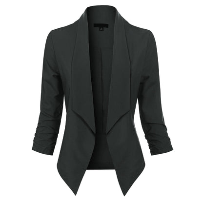 Classic Oversized Women's Long Blazer Jacket