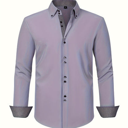 Classic Fit Men's Casual Button Down Shirt