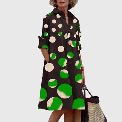 Elegant Fit and Flare Pocket Dress